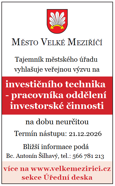 Investicni technik 2026